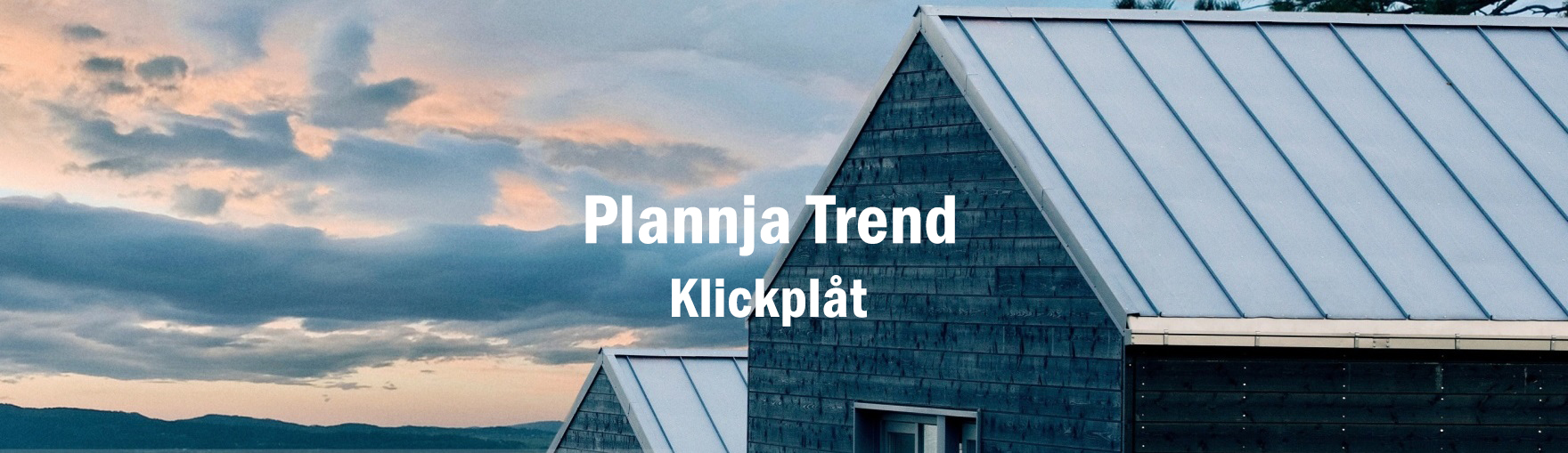 Plannja Trend Takplåt klickplåt